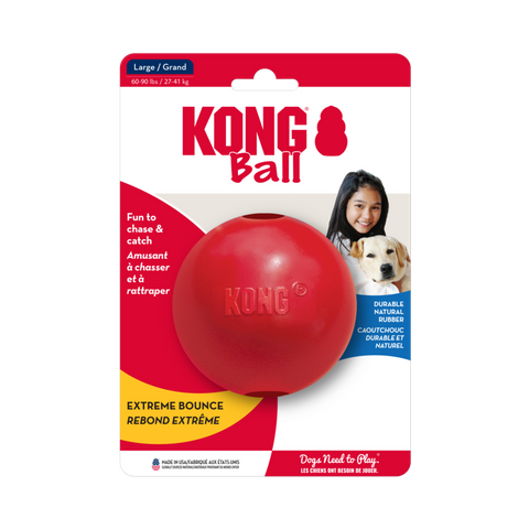 KONG BALL WITH HOLE LARGE