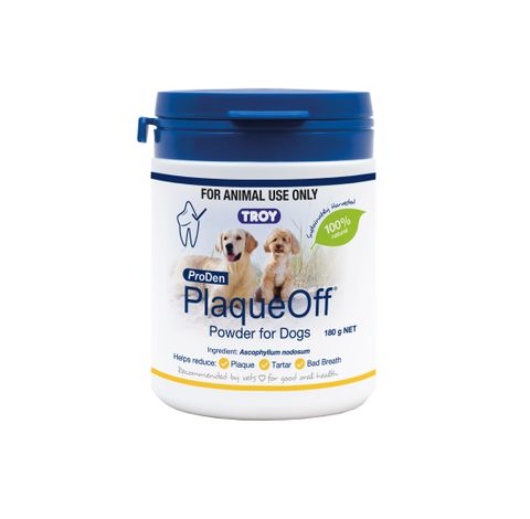 Troy PlaqueOff Powder for Dogs 180g