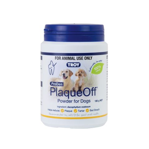 Troy PlaqueOff Powder for Dogs 180g