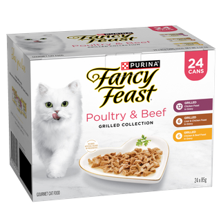 Fancy Feast Grilled Poultry & Beef Collection 24x85g