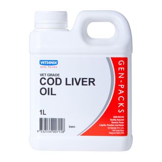 VETSENSE GEN-PACK COD LIVER OIL 1L