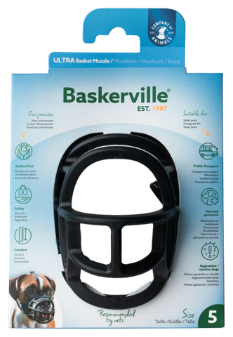 Baskerville ULTRA Basket Muzzle Size 5
