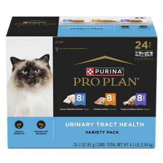 PRO PLAN Urinary Tract Health Variety Pack Wet Cat Food 24x85g