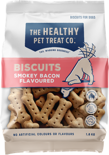 HEALTHY PET TREAT COMPANY Smokey Bacon Biscuits 1.5kg