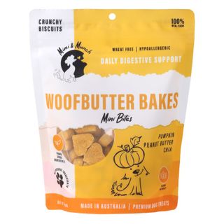 MINI & MUNCH Woofbutter Bakes Mini Hearts 180g