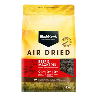 BLACK HAWK AIR DRIED BEEF MACKEREL 2KG