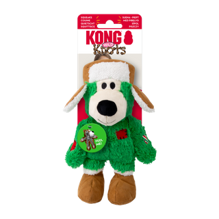 kong Holiday Wild Knots Bear Assor Sm/Md