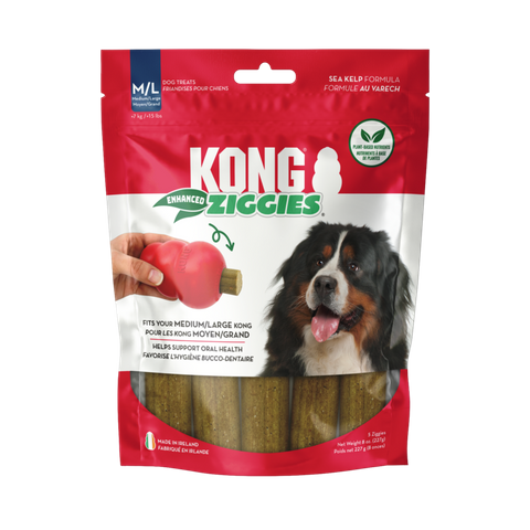 KONG Ziggies Enhanced Med/Lge 8 oz