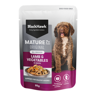 Black Hawk Original Mature Lamb & Vegetables 85gx12