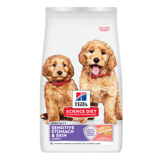 SCIENCE DIET PUPPY SENSITIVE STOMACH & SKIN SALMON & BROWN RICE 1.81KG