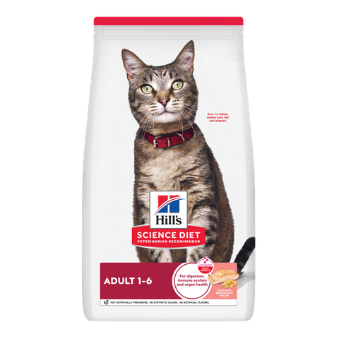 Science Diet Feline Adult Salmon Food 2.9kg