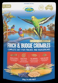 Vetafarm Finch & Budgie Crumbles 2Kg