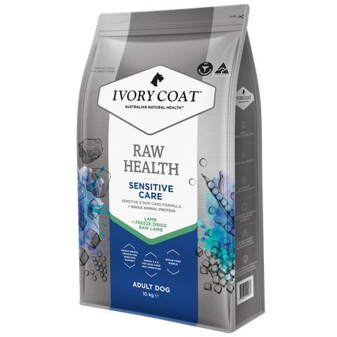 Ivory Coat Raw Health Adult Lamb Sensitive 10kg