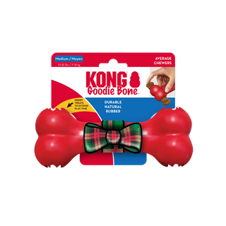 kong Holiday Goodie Bone Med