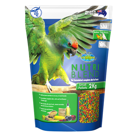 VETAFARM NUTRIBLEND PELLETS SMALL 2KG