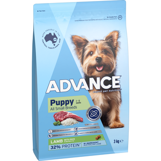 ADVANCE DRY DOG PUPPY SMALL BREED LAMB & RICE 3KG