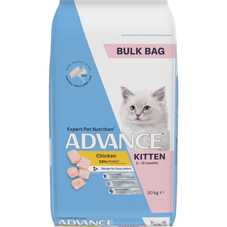 ADVANCE CAT KITTEN CHICKEN 20KG *DATED 8 MAY 2026