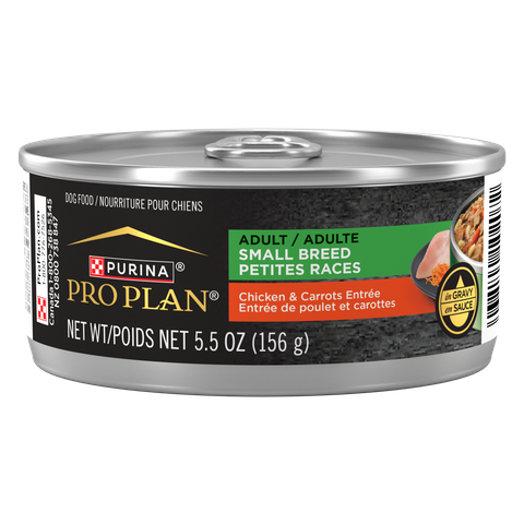 PRO PLAN ADULT SMALL BREED CHICKEN WET DOG FOOD 156GX24