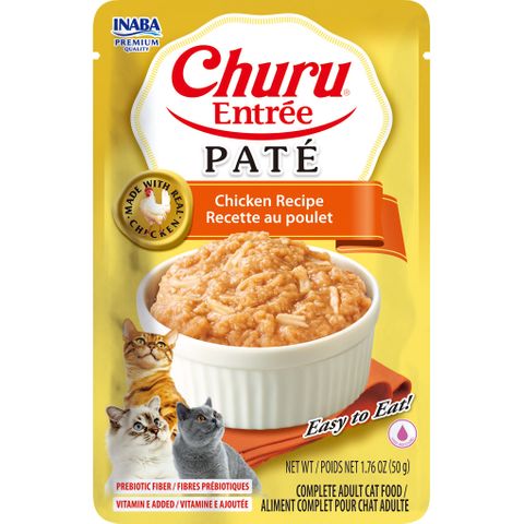 Inaba Churu Entr&eacute;e Pate Pouch 50Gx6 Chicken Recipe