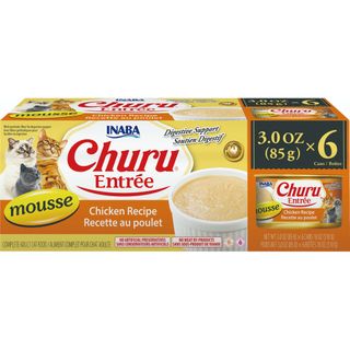 Inaba Churu Entree Can In Mousse 85Gm X6 Multi Pack Chicken Recipe