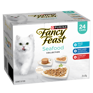 FANCY FEAST SEAFOOD COLLECTION 24X85G *DATED 31 DEC 2026
