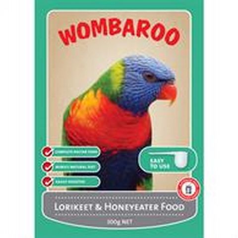 WOMBAROO LORI & HONEYEATER 300G