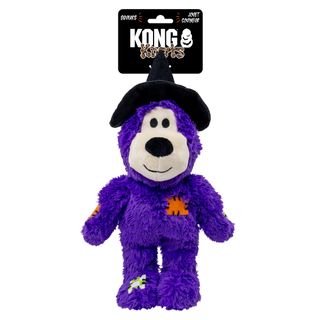 Kong Halloween Wild Knots Witch Bear Purple Med Lge