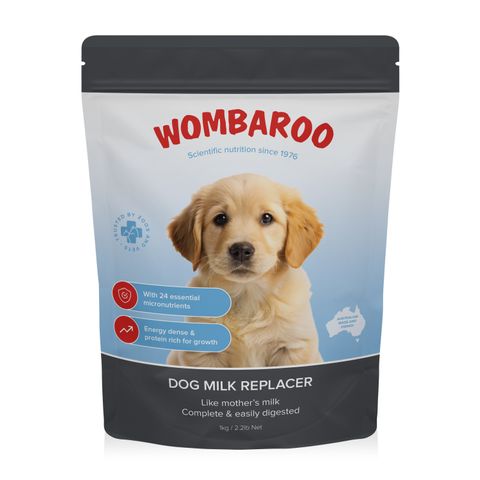 WOMBAROO DOG MILK REPLACER 1KG
