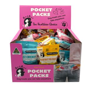 MIMI & MUNCH POCKET PACKS MIXED FLAVOURS 15GX50