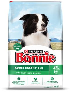 BONNIE Adult Essentials Chicken Dry Dog Food 18kg