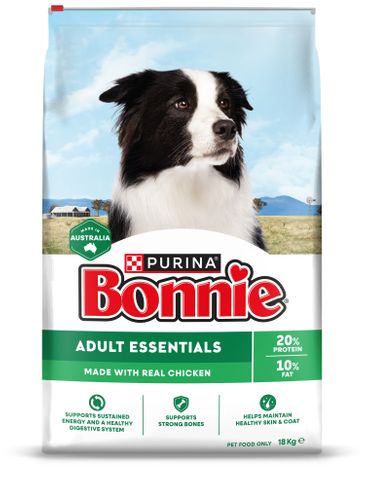 BONNIE Adult Essentials Chicken Dry Dog Food 18kg