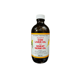 INCA COD LIVER & WHEAT GERM OIL 200ML