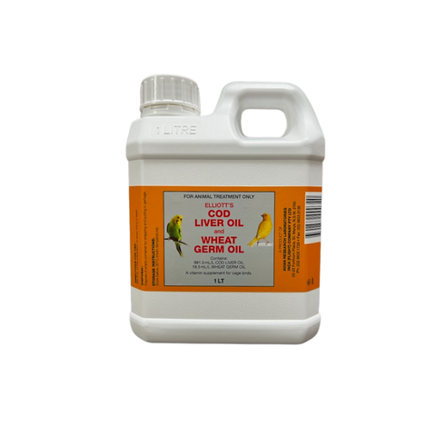 INCA COD LIVER & WHEAT GERM OIL 1L