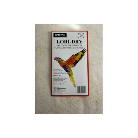 Sheps Lori Dry 1kg