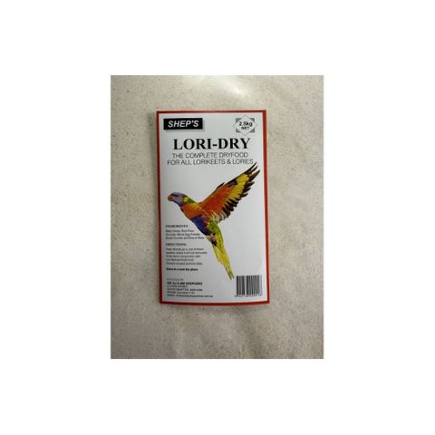 Sheps Lori Dry 2.5kg