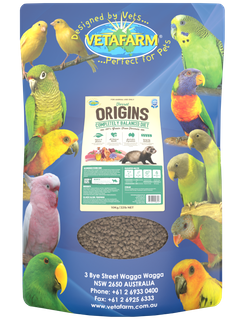 Vetafarm Origins Ferret Diet 10Kg