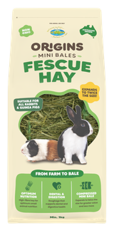 Vetafarm Origins Mini Bale Fescue Hay 1kg