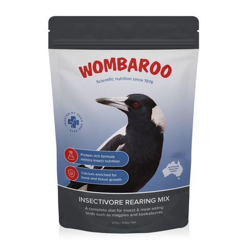 WOMBAROO INSECTIVORE REARING 250G