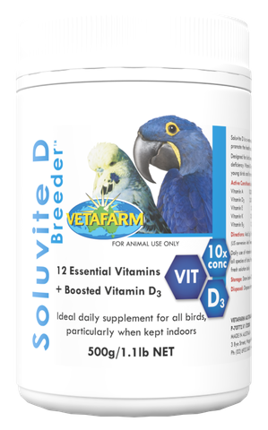 Vetafarm Soluvite D Breeder 500g