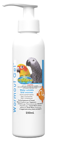 Vetafarm Wormout Gel 250mL