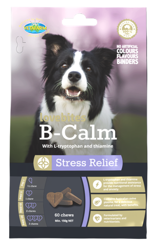 Vetafarm Lovebites B-Calm for Dogs 60s