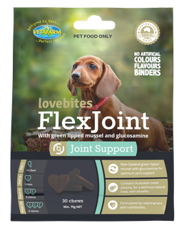 Vetafarm Lovebites FlexJoint for Dogs 30s
