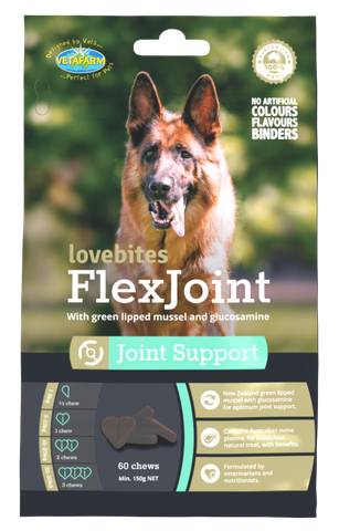 Vetafarm Lovebites FlexJoint for Dogs 60s