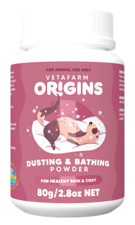 Vetafarm Origins Dusting & Bathing Powder 80g