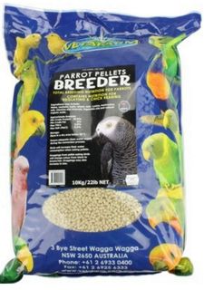 Vetafarm Parrot Breeder Pellets 10Kg