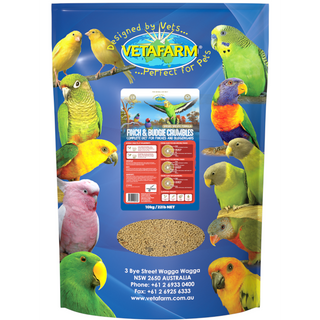 Vetafarm Finch & Budgie Crumbles 10Kg