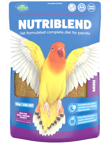 Vetafarm Nutriblend Mini 10Kg