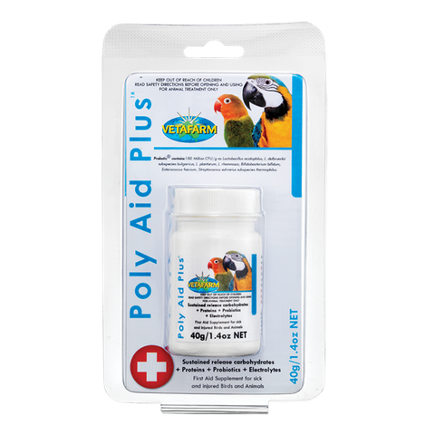Vetafarm Poly Aid Plus 40G