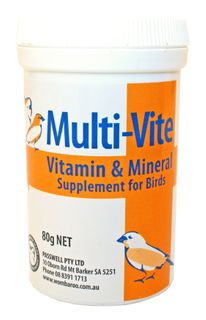 PASSWELL MULTIVITE FOR BIRDS 80G