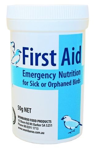 Wombaroo First Aid For Birds 50g